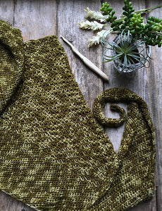 Crochet Pattern: Wisteria Wrap
